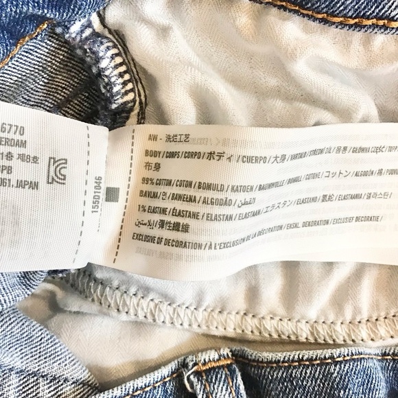 Abercrombie Fitch 8 (29) Slim Straight Ultra High Rise Curve Love Jeans Women’s - Picture 7 of 8